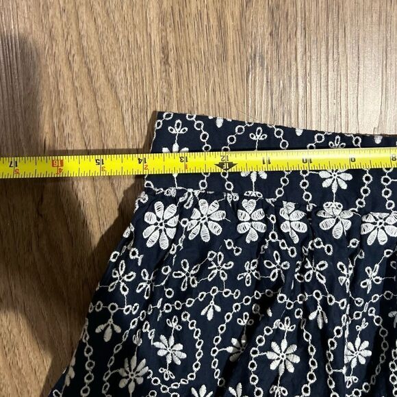 Kate Spade Blue Eyelet Wrap Skirt - Picture 11 of 11